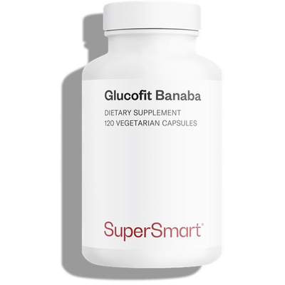 Glucofit Banaba dietary supplement, contributes for blood sugar control