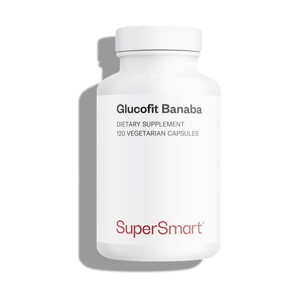 Glucofit Banaba dietary supplement, contributes for blood sugar control