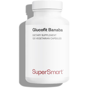 Glucofit Banaba dietary supplement, contributes for blood sugar control