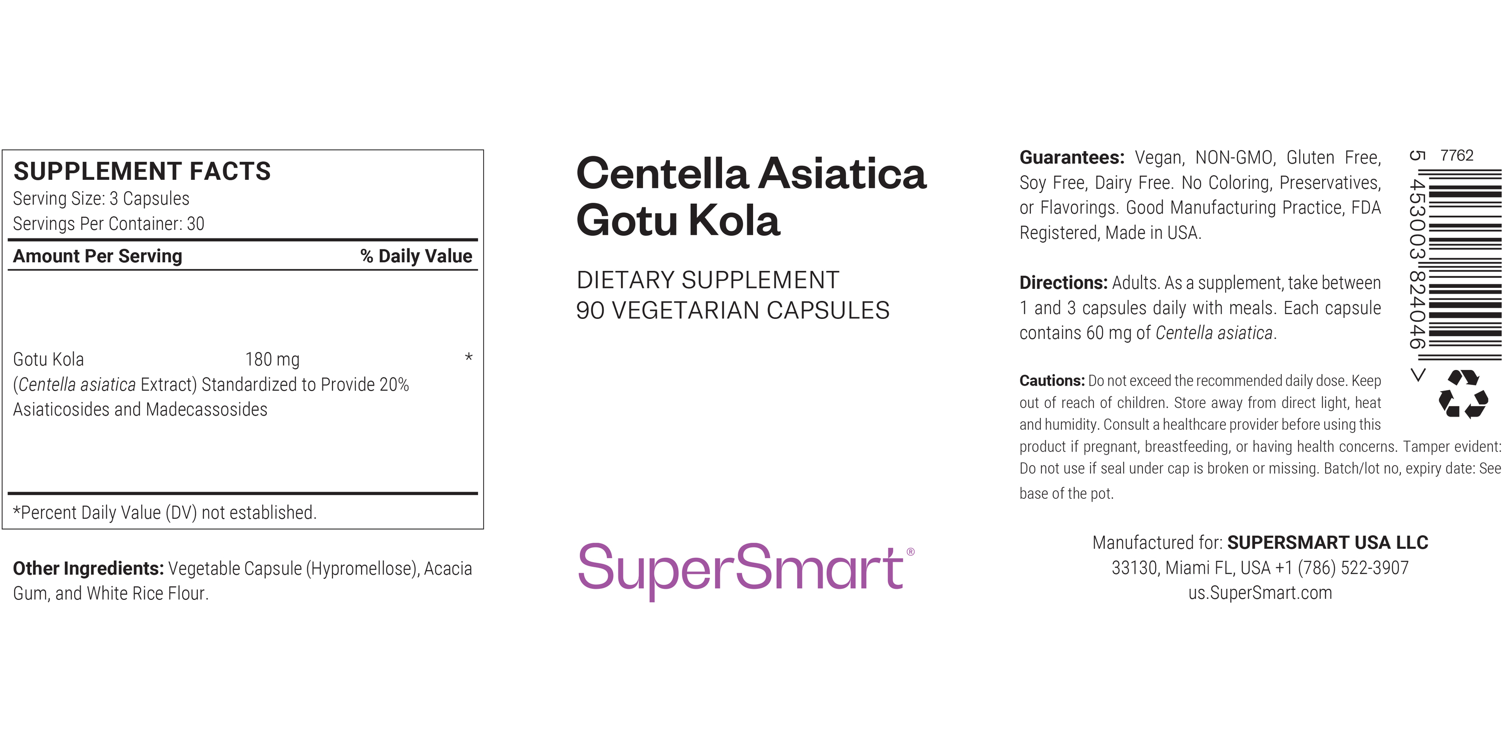 Centella Asiatica Gotu Kola