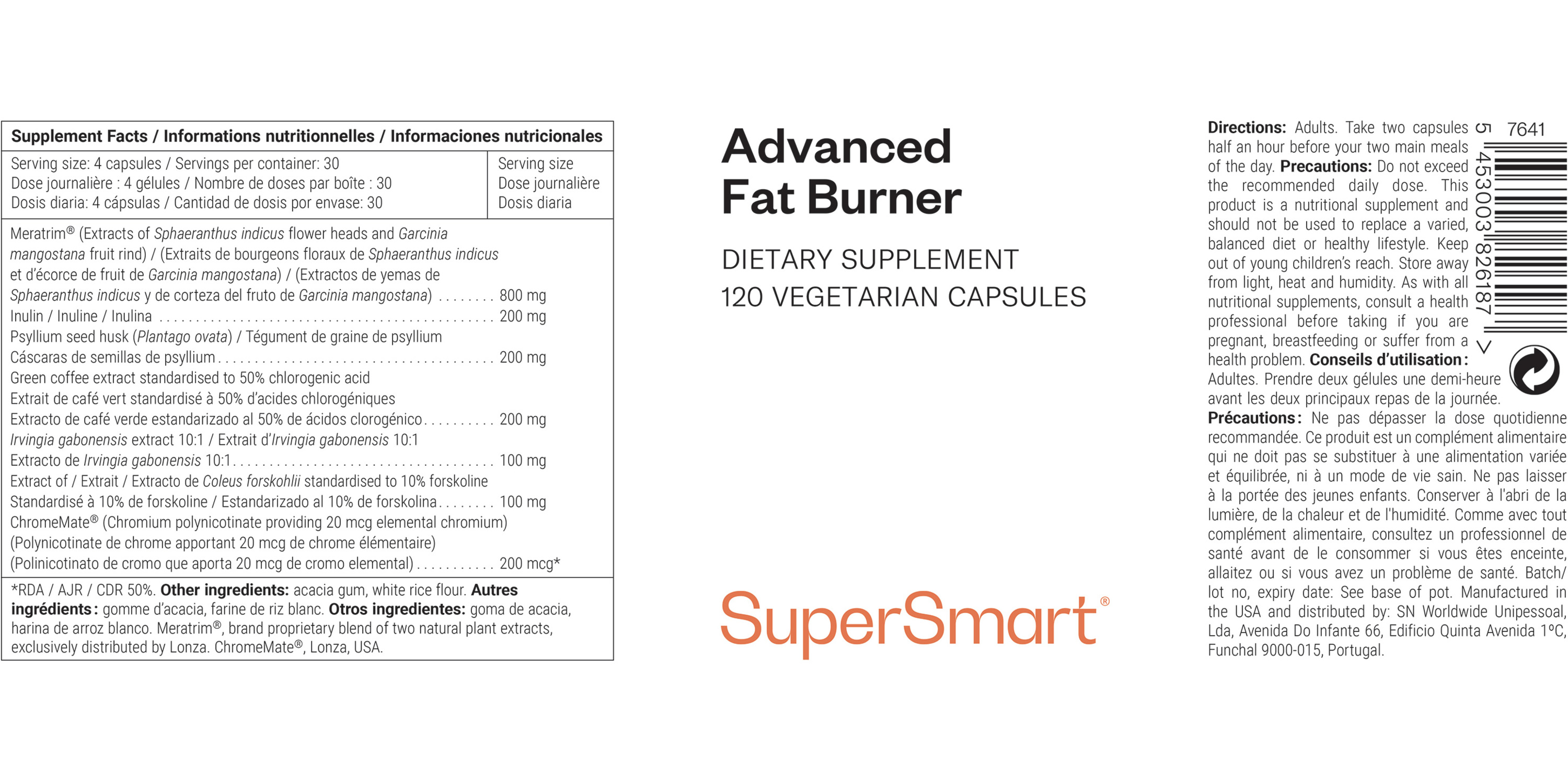 Advanced Fat Burner Supplement