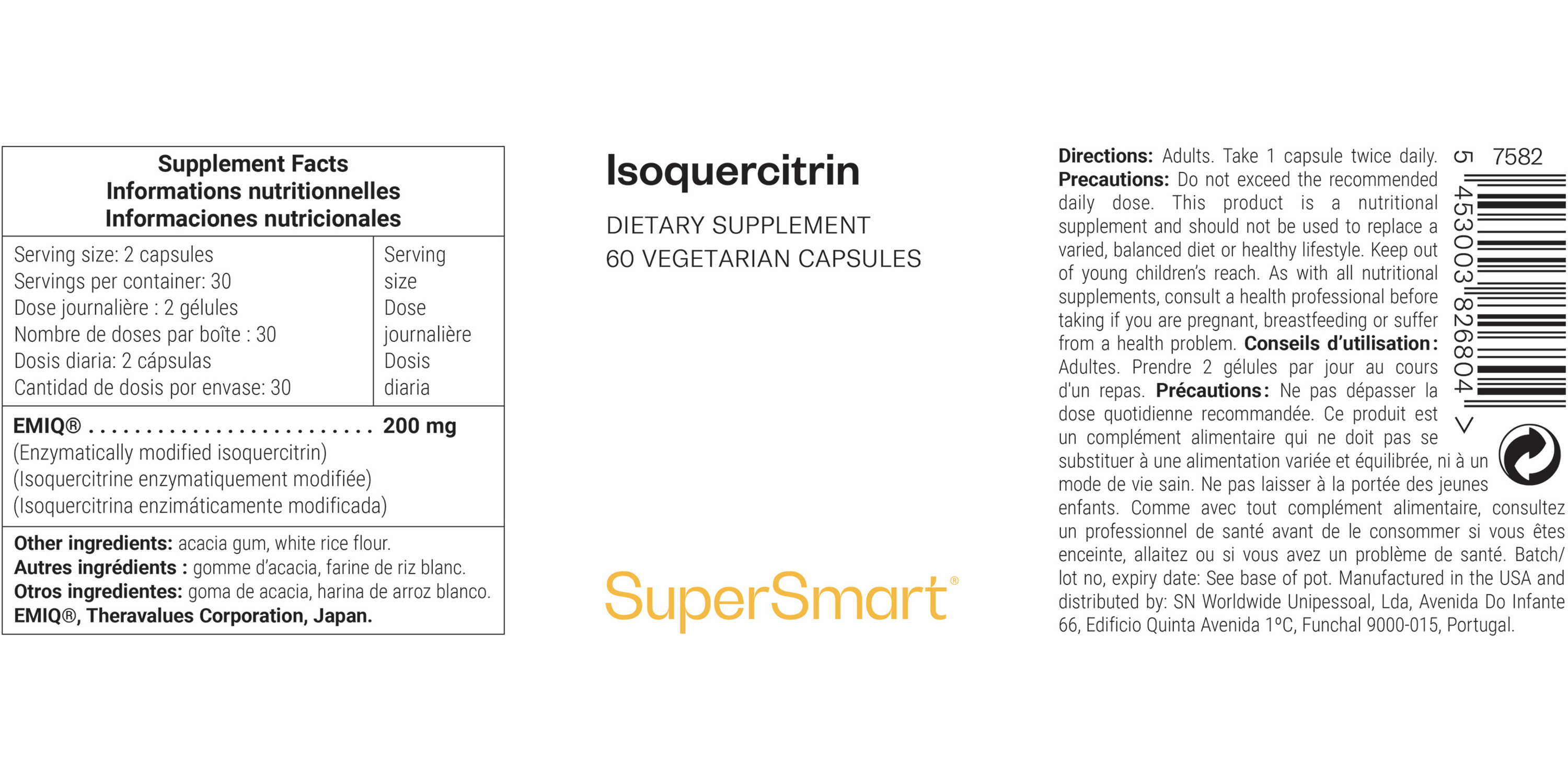IsoQuercitrin Supplement