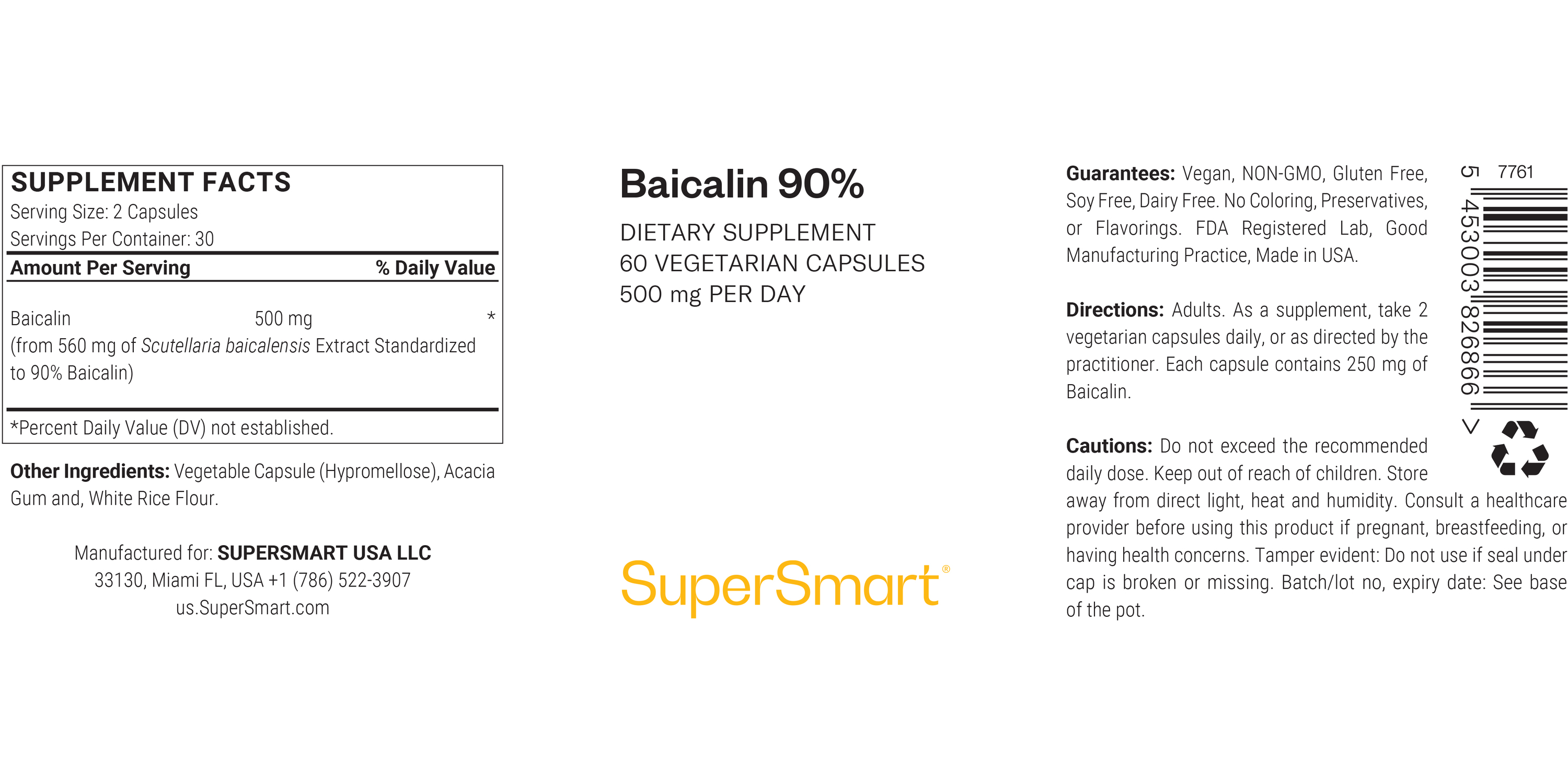 Baicalin Supplement
