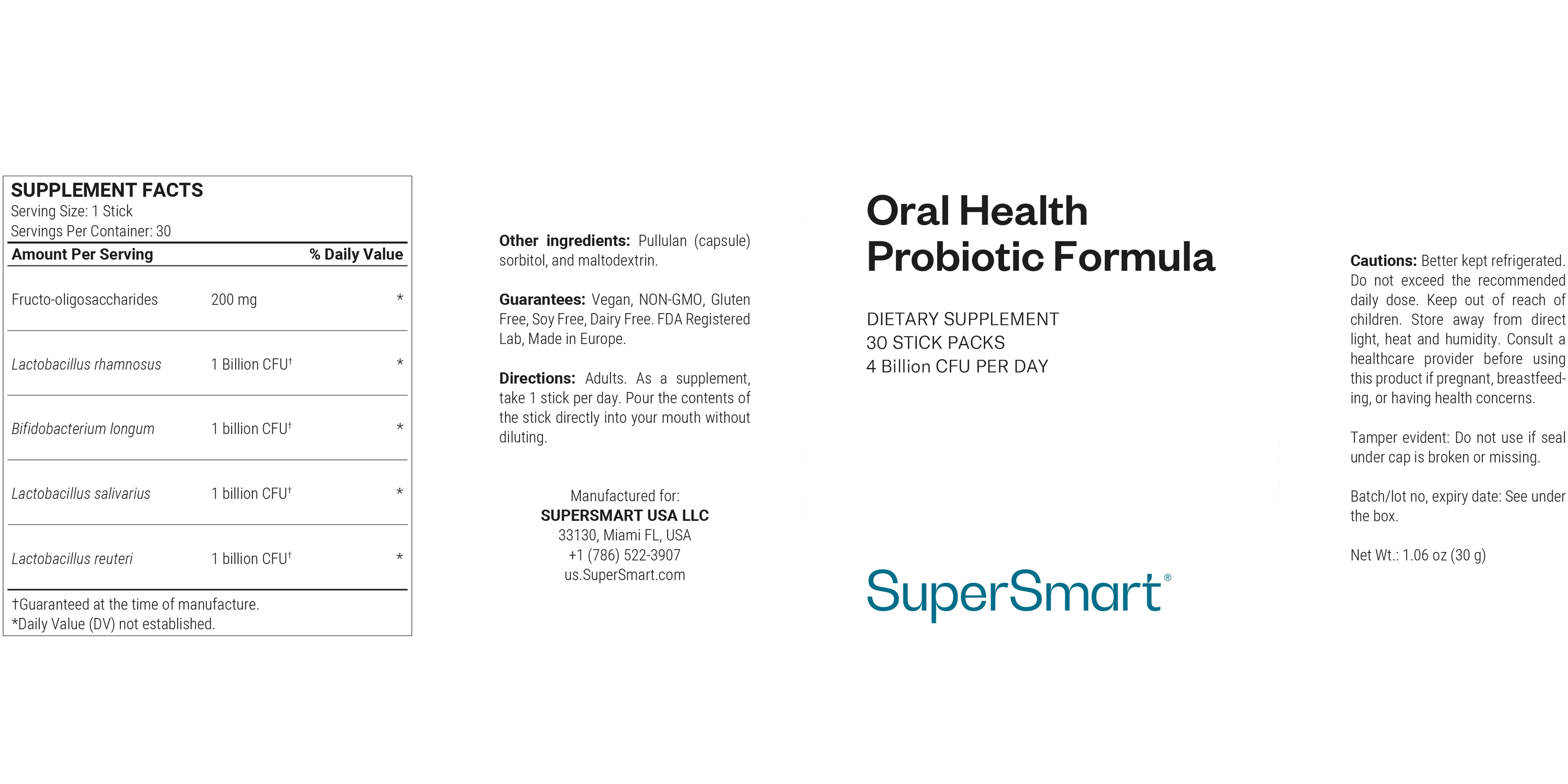 Oral Health Supplement