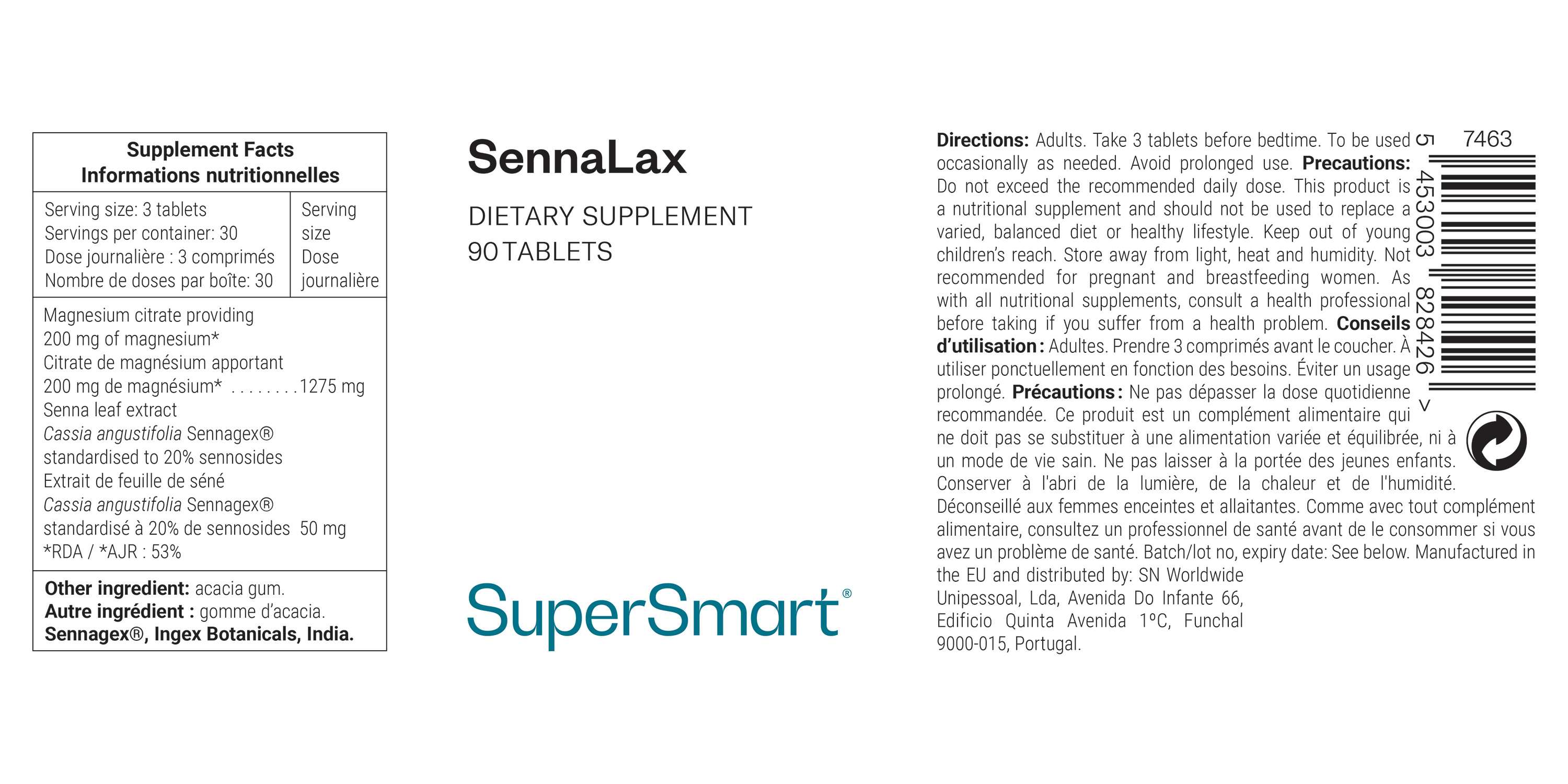 SennaLax Supplement