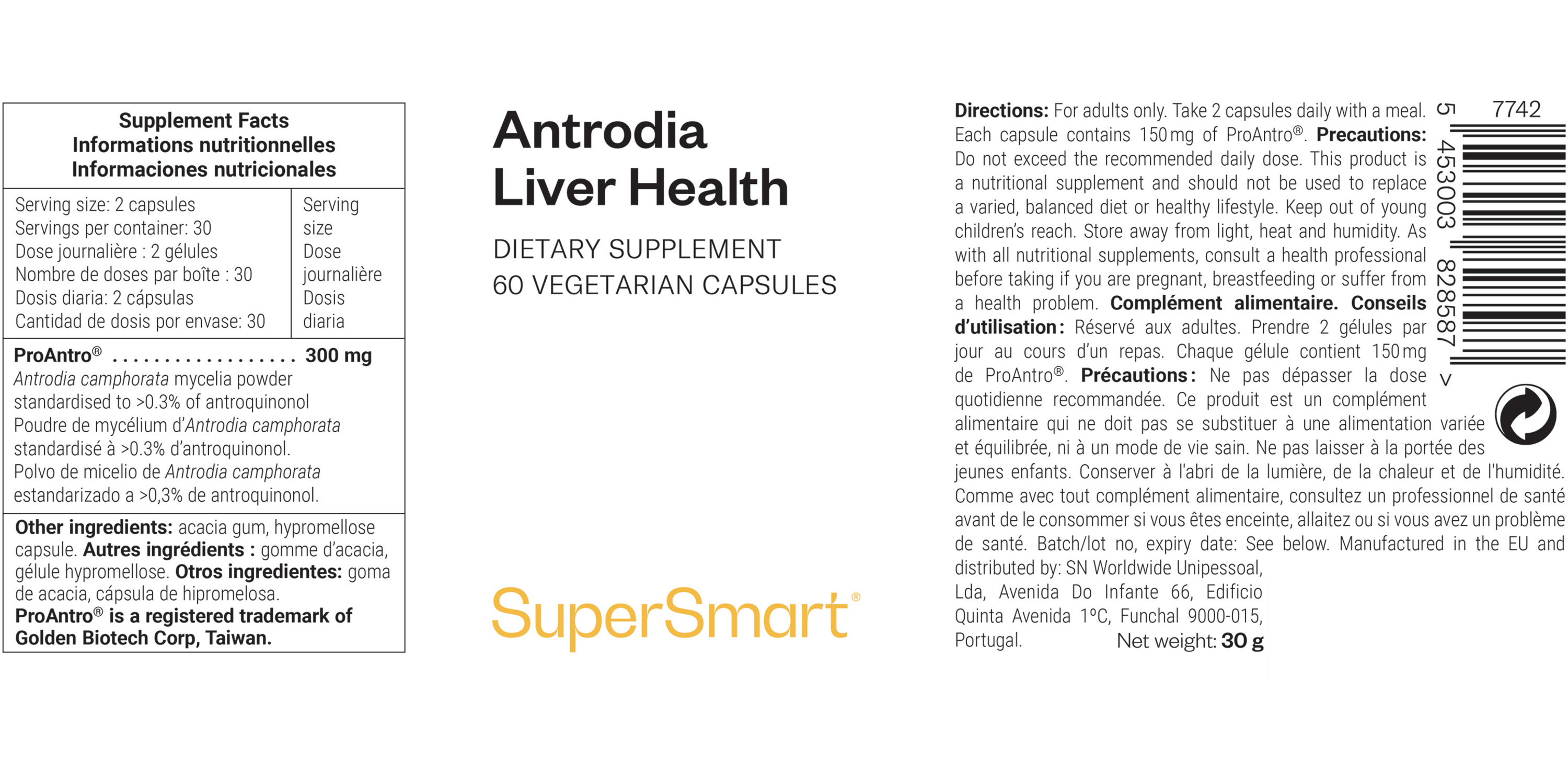 Antrodia Liver Health Supplement