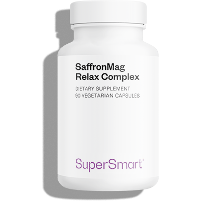 Dietary supplement with saffron & magnesium for relaxation and daily balance *