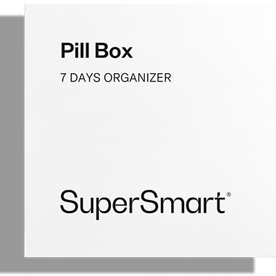 SuperSmart Pill Box Organizer